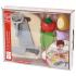 Дървен готварски комплект, Hape, Зеленчуци, 10 части