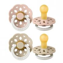 Залъгалки Bibs Boheme Glow, Blush/Vanilla 0-6 м