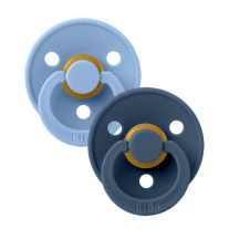 Залъгалки Bibs Sky Blue/Steel Blue, 0-6 м