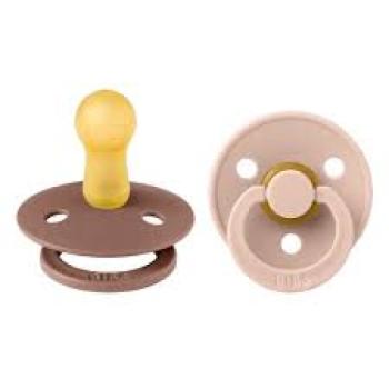 Залъгалки Bibs Woodchuck/Blush, 0-6 м