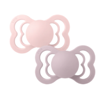Силиконови залъгалки Bibs Supreme, Blossom/Dusky Lilac, 6-18 м