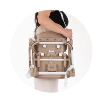 Детско повдигащо столче за хранене Chipolino Мъфин макадамия