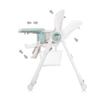 Детско столче за хранене Chipolino Master Chef пас. зелено