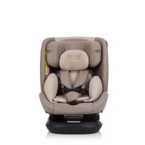 Детско столче за кола Chipolino Supreme 360° IsoFix i-Size макадамия