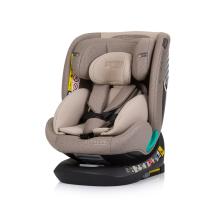 Детско столче за кола Chipolino Supreme 360° IsoFix i-Size макадамия