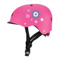 Детска каска за колело и тротинетка Globber Primo Fantasy XS-S розова