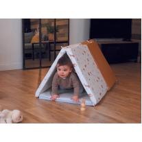 Интелигентна постелка за сън, игра и активност 5в1 Tineo Малък Фермер