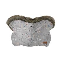 Маншон за детска количка Kikka Boo Luxury Dreamy Fields Grey