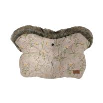 Маншон за детска количка Kikka Boo Luxury Secret Garden Beige