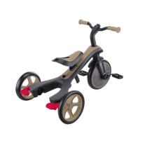 Детска триколка с родителски контрол и сенник 4в1 Globber Explorer Trike бежова