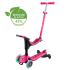 Детска тротинетка 4в1 Globber Go Up Sporty Lights 360° Fuchsia