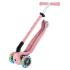 Детска тротинетка 5в1 Globber Go Up Active Lights 360° Pastel Pink