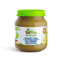 Био пюре BioNino - Kруша, 4 м+, 120 g