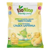 Био снакс със сладка царевица BioNino 15 g, 7+ месеца
