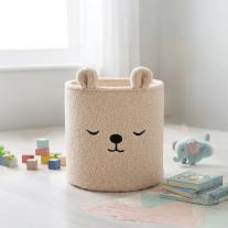 Кош за съхранение на играчки Moni Toys Milo Beige 30x30см