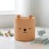 Кош за съхранение на играчки Moni Toys Milo Ivory 30x30см