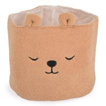 Кош за съхранение на играчки Moni Toys Milo Ivory 30x30см