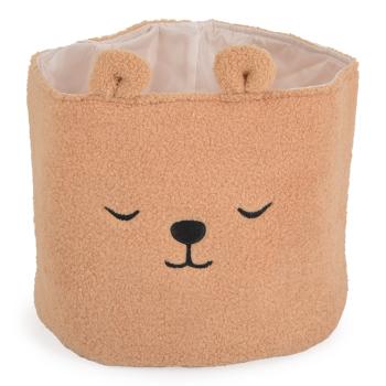 Кош за съхранение на играчки Moni Toys Milo Ivory 30x30см