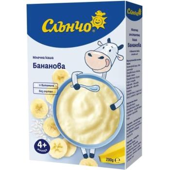Бананово млечна каша Слънчо, 200 g
