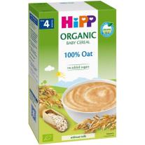 Био безмлечна инстантна каша Hipp - Овес, 4 м+, 200 g