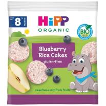 Био оризови гризини Hipp - С боровинки, 30 g