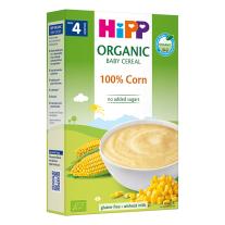 Био безмлечна пълнозърнеста каша Hipp - Царевица, 200 g