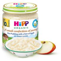 Био Мляко Hipp с ориз и ябълка 10+ 190гр