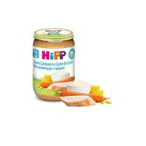 Био пюре Hipp - Фини зеленчуци, ориз и пуешко, 220 g