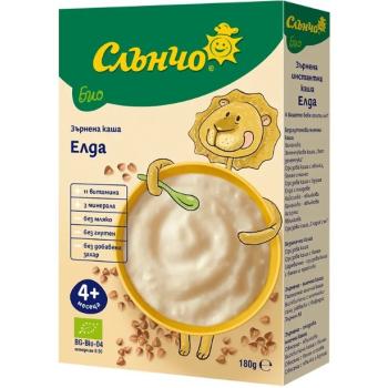 Безмлечна био каша Слънчо - Елда, 180 g