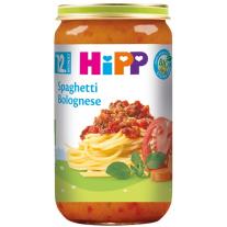 Био пюре Hipp - Спагети болонезе, 12 м+, 250 g