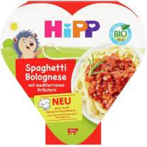 Био меню Hipp - Спагети болонезе, 12 м+, 250 g