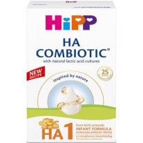 Хипоалергенно мляко Hipp - Combiotic, HA1, за кърмачета, 350 g