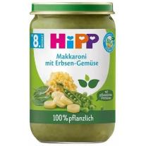 Био пюре Hipp - Яхния от макарони с грах, 8 м+, 220 g