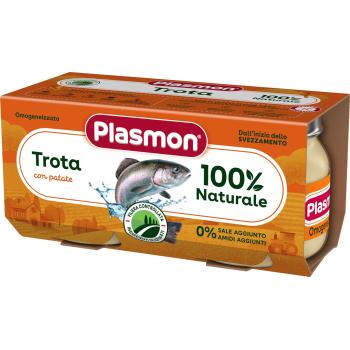 Ястие Plasmon - Пъстърва с картофи, 2 х 80 g