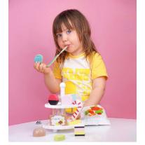 Дървен поднос със сладкиши Jabadabado