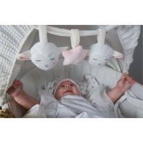 Висящи играчки за бебе с агънца Jabadabado