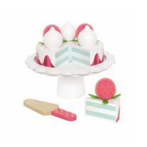 Дървена торта с меренг и ягоди Jabadabado