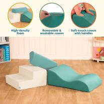 Комплект модулни форми от пяна, Battat, Тюркоаз, 3 части