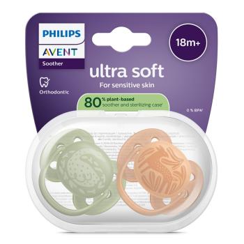 Ортодонтични залъгалки Philips AVENT Ultra Soft 18м+