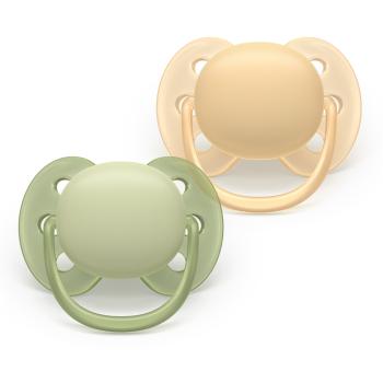 Ортодонтични залъгалки Philips AVENT Ultra Soft 6-18 м.plant-based