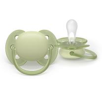 Ортодонтични залъгалки Philips AVENT Ultra Soft 6-18 м.plant-based