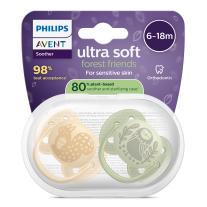 Ортодонтични залъгалки Philips AVENT Ultra Soft 6-18м