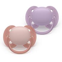 Ортодонтични залъгалки Philips AVENT Ultra Soft 6-18м