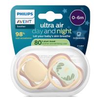 Ортодонтични залъгалки Philips AVENT Ultra Air Day and Night 0-6 м