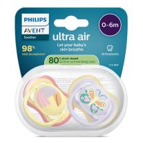 Ортодонтични залъгалки Philips AVENT Ultra Air 0-6 м