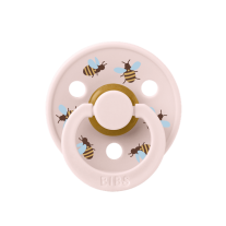 2 бр. Биберони BIBS Studio COLOUR, Bumblebee/Ivory, 6-18 месеца