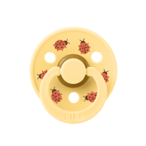 2 бр. Биберони BIBS Studio COLOUR, Ladybug/Sage, 0-6 месеца