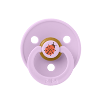 2 бр. Биберони BIBS Studio COLOUR, Ladybug/Violet Sky, 6-18 месеца