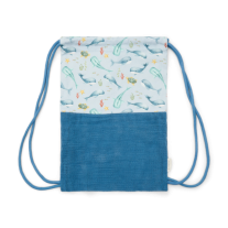 Детска Плажна Раница Little Dutch Ocean Sea Life Multi Colour