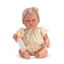 Кукла-бебе Asi Dolls Оли, с боди на цветя, 30 cm